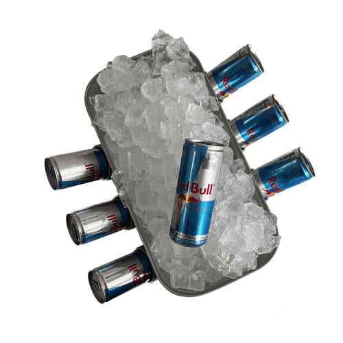 Aluminium V6 Shaped F1 Engine Red Bull Ice Bucket